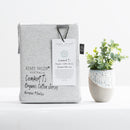 Renee Taylor Comfort T’s Organic Cotton Jersey Quilt Cover with matching pillowcases in Grey Marle.