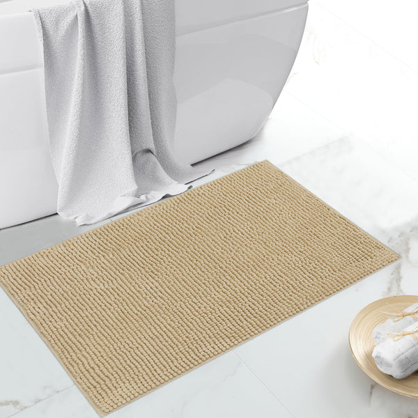 Linenova Chenille Bath Mat