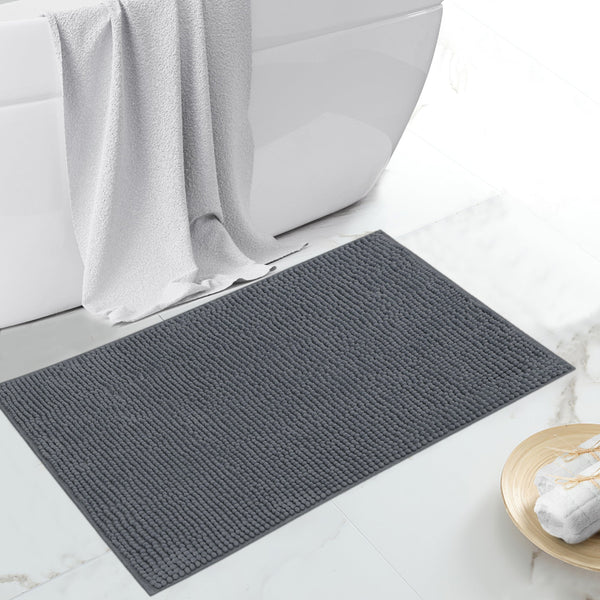 Linenova Chenille Bath Mat