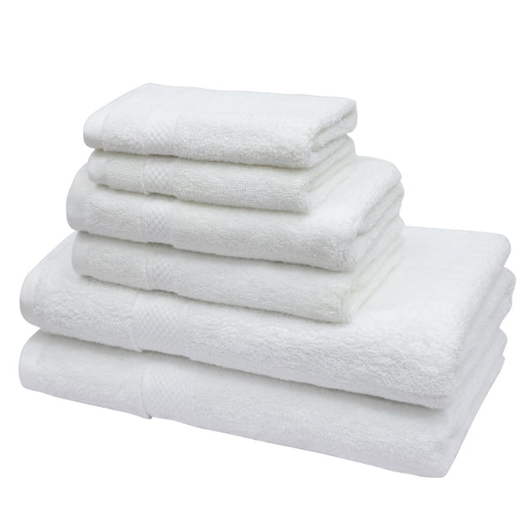 Linenova 650GSM Cotton Bath Towel 6 Piece Pack