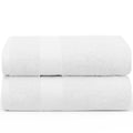 Linenova 650GSM Cotton Bath Sheet 2 Piece Pack