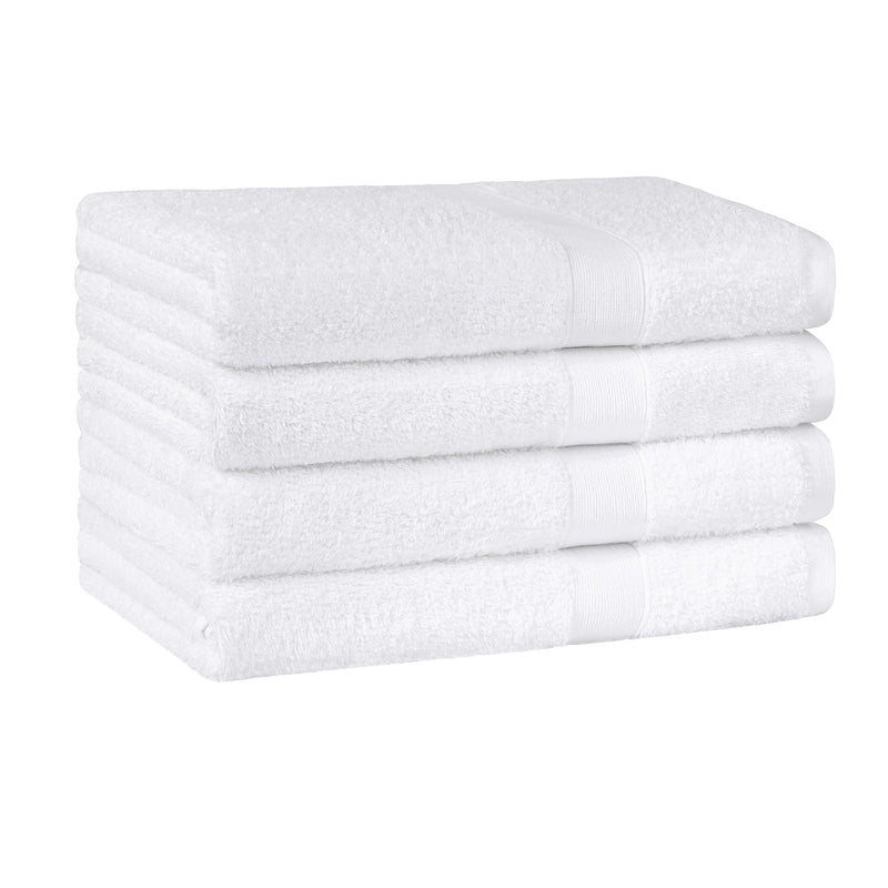 Linenova Cotton Bath Towel 4 Piece Pack