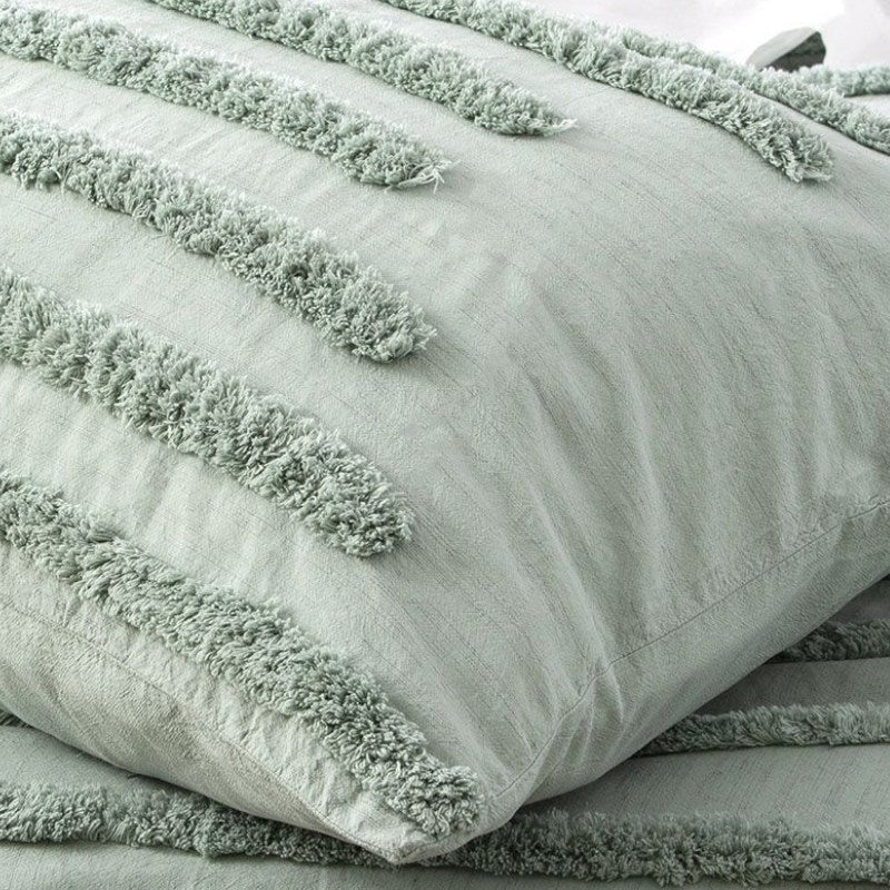 Renee Taylor Classic Cotton Sage European Pillowcase (6696575270956)