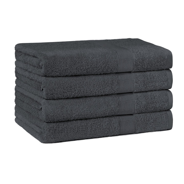 Linenova Cotton Bath Towel 4 Piece Pack