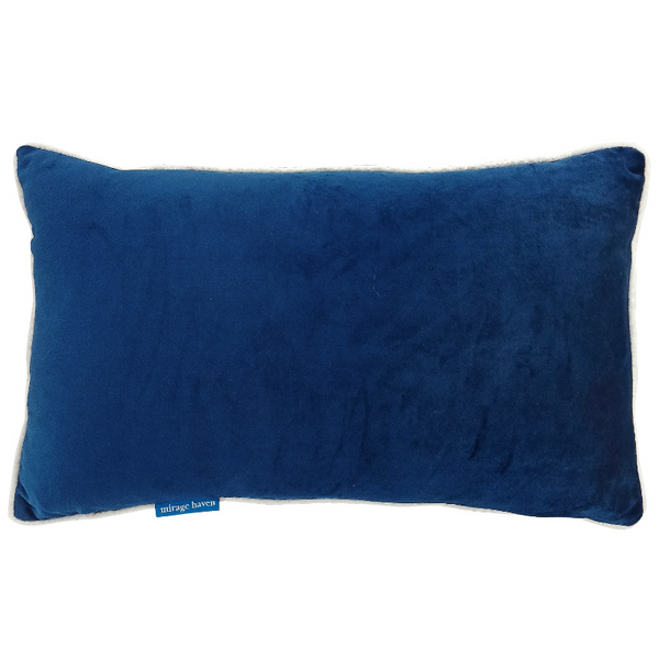 Mirage Haven Gun Premium Velvet Dark Blue 30x50cm Cushion Cover