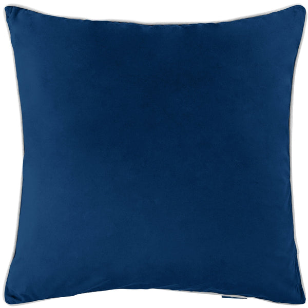 Mirage Haven Rina Premium Velvet Prussian Blue 60x60cm Cushion Cover