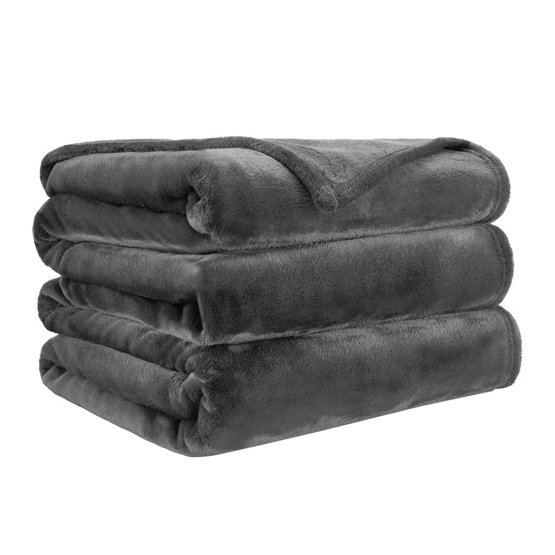 Linenova Lightweight Flannel Microfibre Blanket