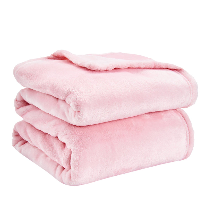 Linenova Lightweight Flannel Microfibre Blanket