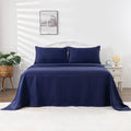 Linenova Brushed Microfibre Striped Bed Sheet Set