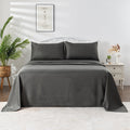 Linenova Brushed Microfibre Striped Bed Sheet Set