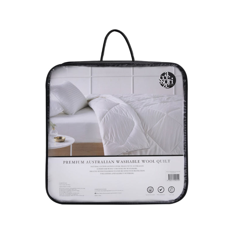 Accessorize Australian Superwash Wool Quilt (6721245380652)