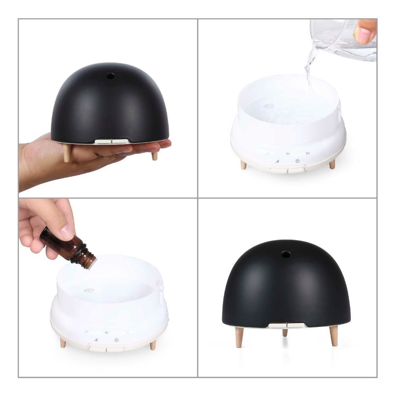 Accessorize Bibo Ultrasonic Black Aroma Diffuser (6949528600620)