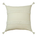 Accessorize Indra Tassel Off White 45x45cm Cushion (6719423283244)