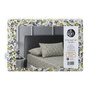 Accessorize Lisa Washed Cotton Printed Fitted Sheet and Pillowcase Set (6985291399212)