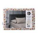 Accessorize Lisa Washed Cotton Printed Fitted Sheet and Pillowcase Set (6985291399212)