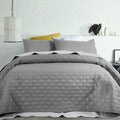 Accessorize Opaco Charcoal Coverlet Set (6719768657964)