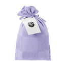 alt="A suitable pouch of european pillowcase designed with a chenille classic grid pattern"