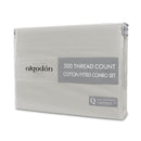 Algodon 300 Thread Count Cotton Fitted Combo Set (6649848791084)
