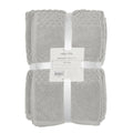 Algodon Portland 5 Piece Silver Grey Towel Pack