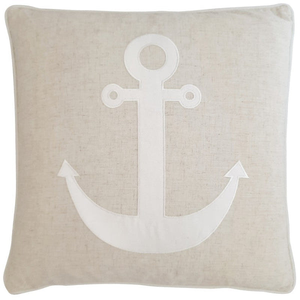 Mirage Haven Sail Linen and White 50x50cm Kids Cushion Cover