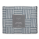 Ardor Boudoir Fletcher Printed Faded Indigo Quilt Cover Set