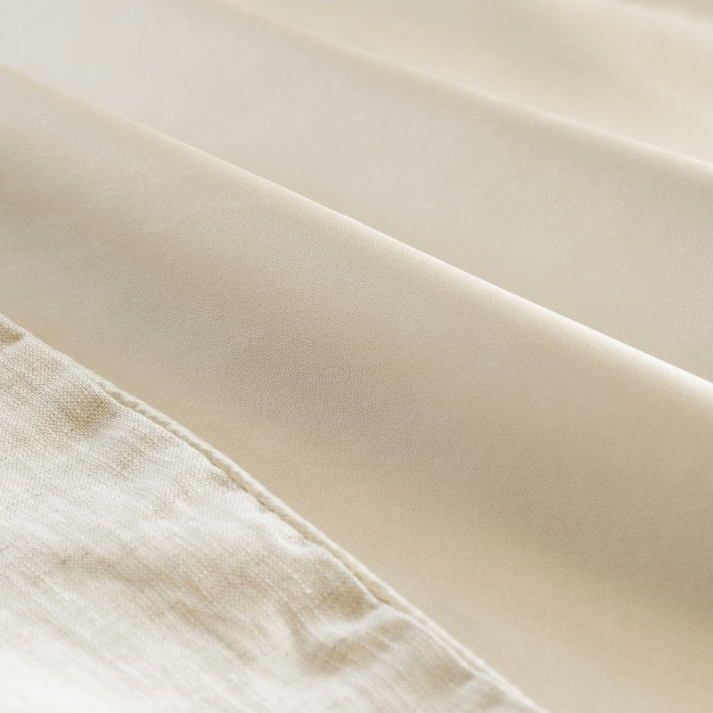 Ardor Silk Linen Reversible Pillowcase