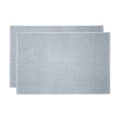 alt="A 2 pack of Bambury angove light blue mat."