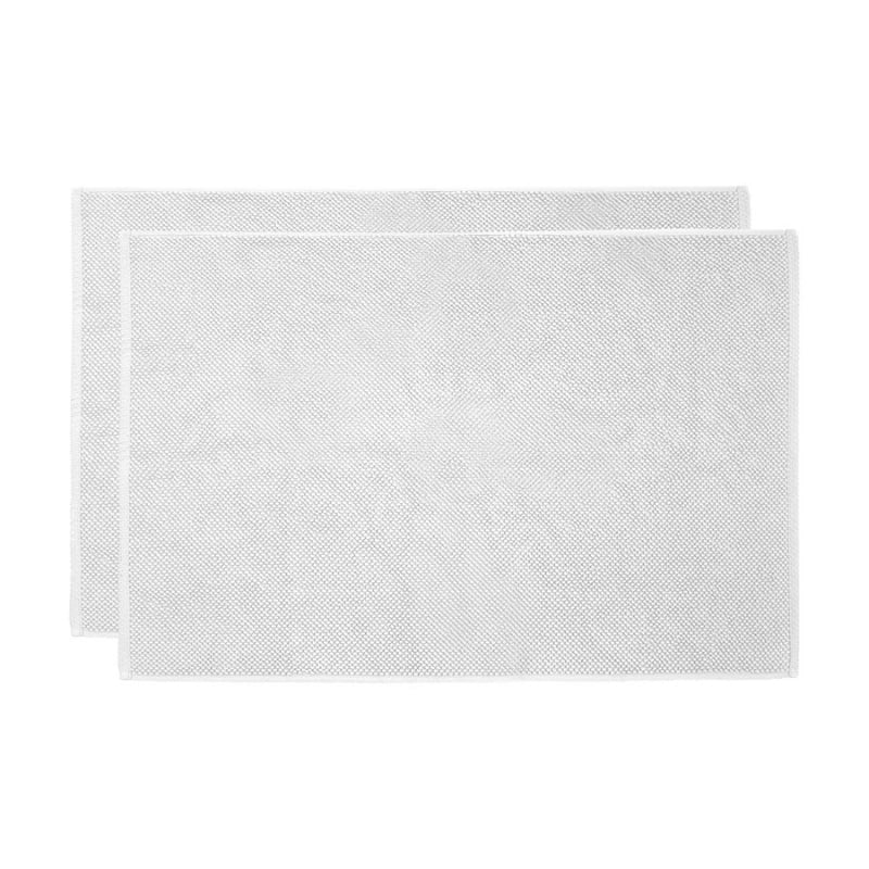 alt="A 2 pack of Bambury angove white mat."