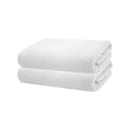 alt="White soft cotton bath towels"