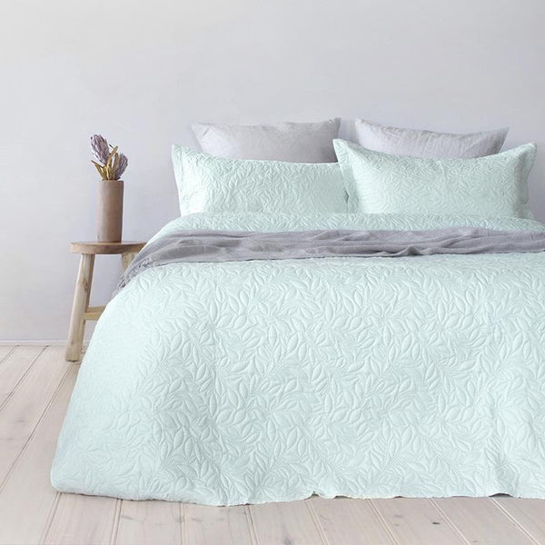 Bambury Botanica Glacier Coverlet (6618460815404)