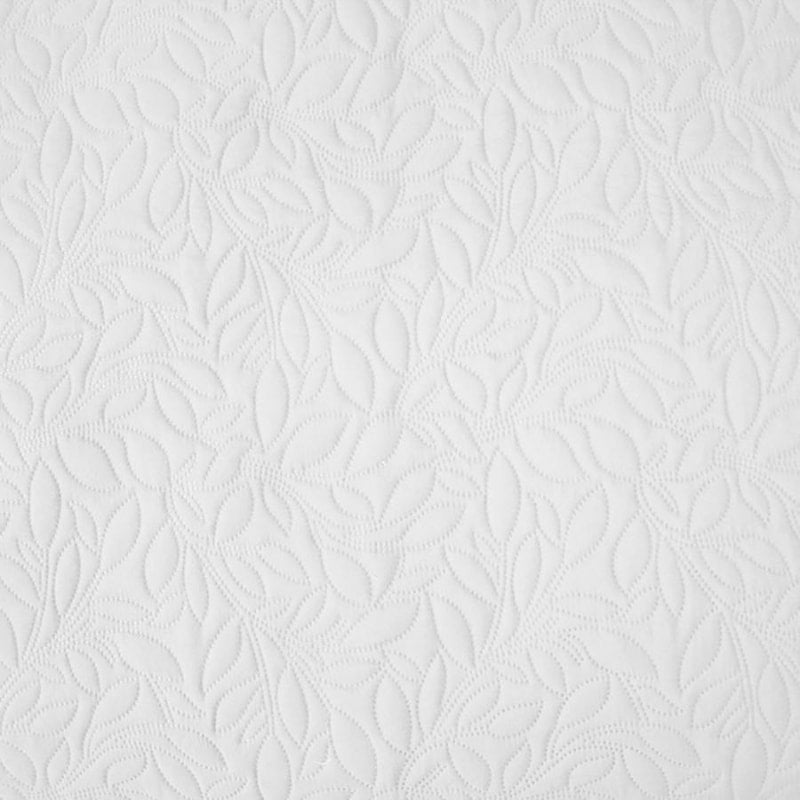 Bambury Botanica White Coverlet (6618461012012)