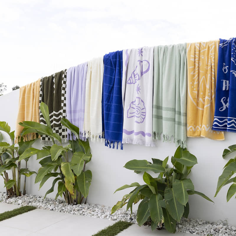Bambury Corfu Beach Towel (6924450758700)