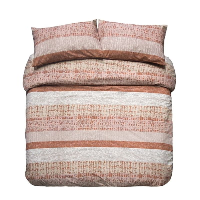 Bambury Darlington Terracotta Quilt Cover Set (6621612638252)