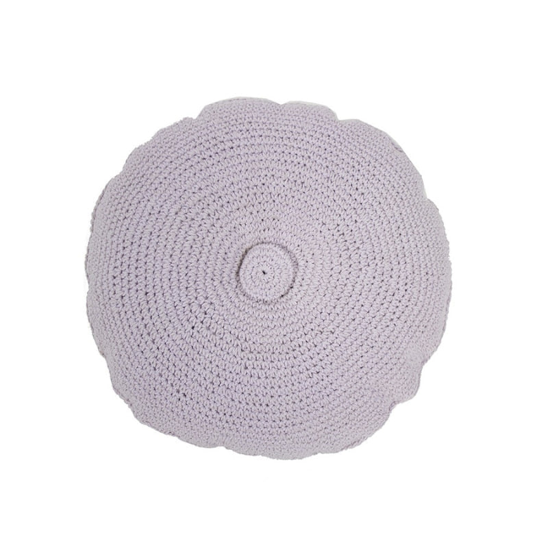 Bambury Demi Lilac 45cm Round Cushion (6929460265004)