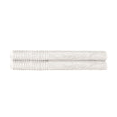 alt="Two beautiful, soft ivory cotton bath mats"