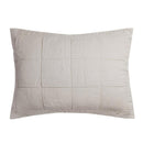 Bambury French Flax Linen Pebble Quilted Pillow Sham (6618723024940)