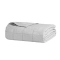 Bambury French Flax Linen Silver Quilted Coverlet (6620264038444)