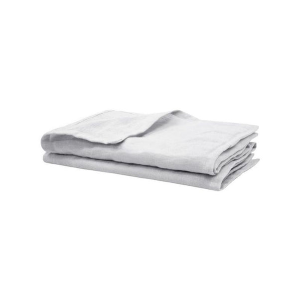 Bambury French Linen Silver Napkin Set 2pc (6620876636204)