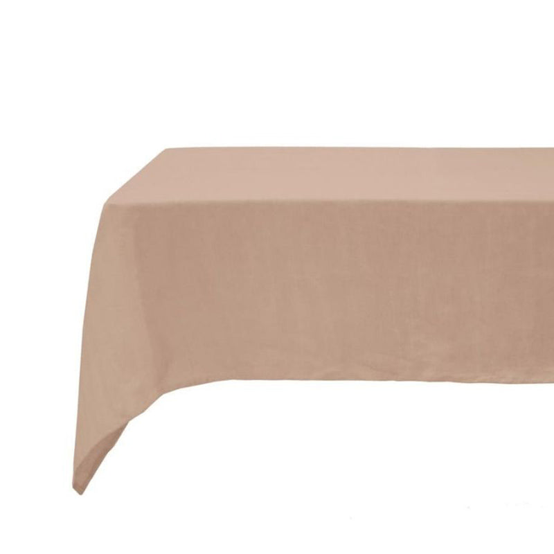 alt="Pink luxurious tablecloth"