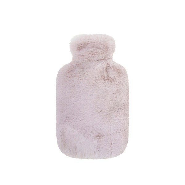 Bambury Frida Faux Fur Thistle Hot Water Bottle and Cover