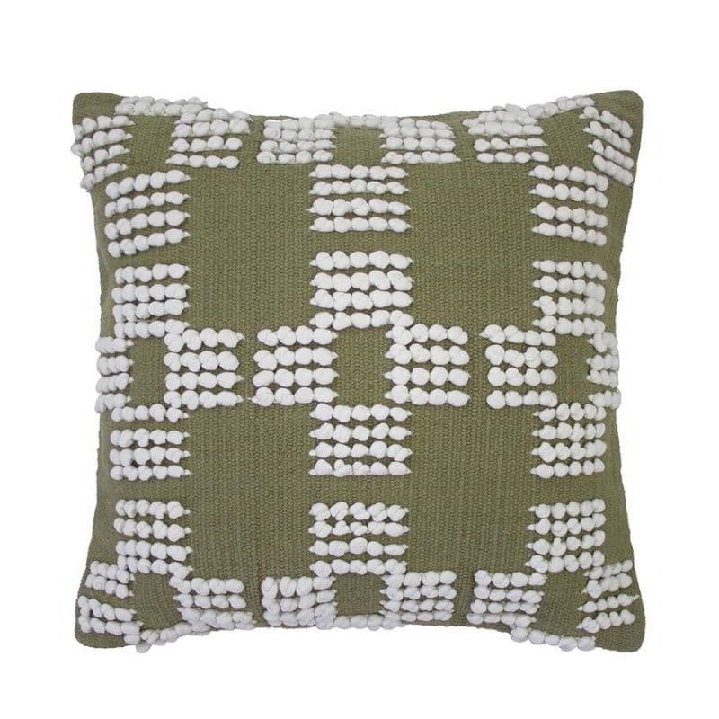 Bambury Hastings Olive 50x50cm Cushion (6618146701356)