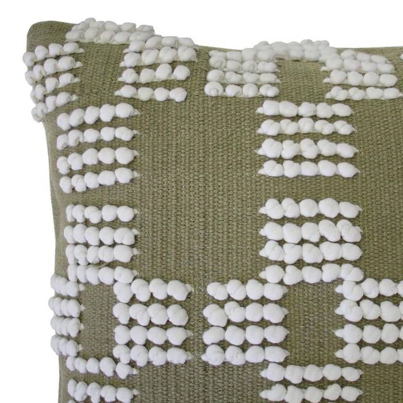 Bambury Hastings Olive 50x50cm Cushion (6618146701356)