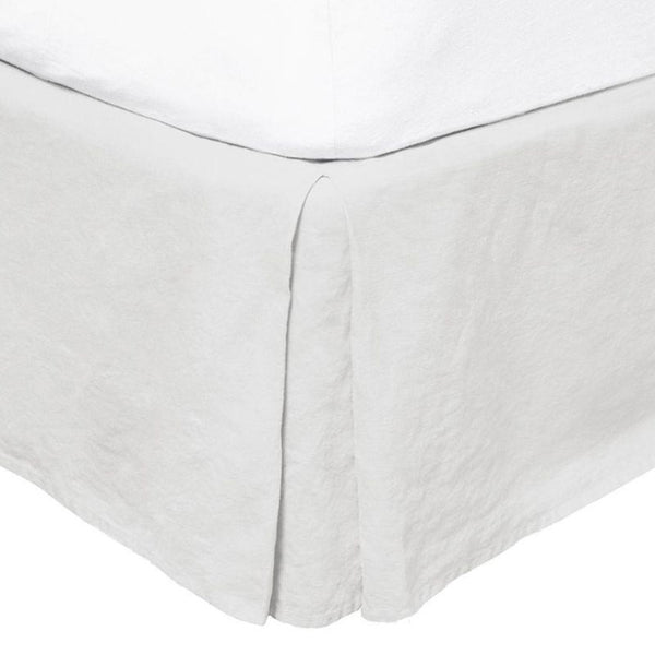 alt="Close up look of Ivory Linen Valances"