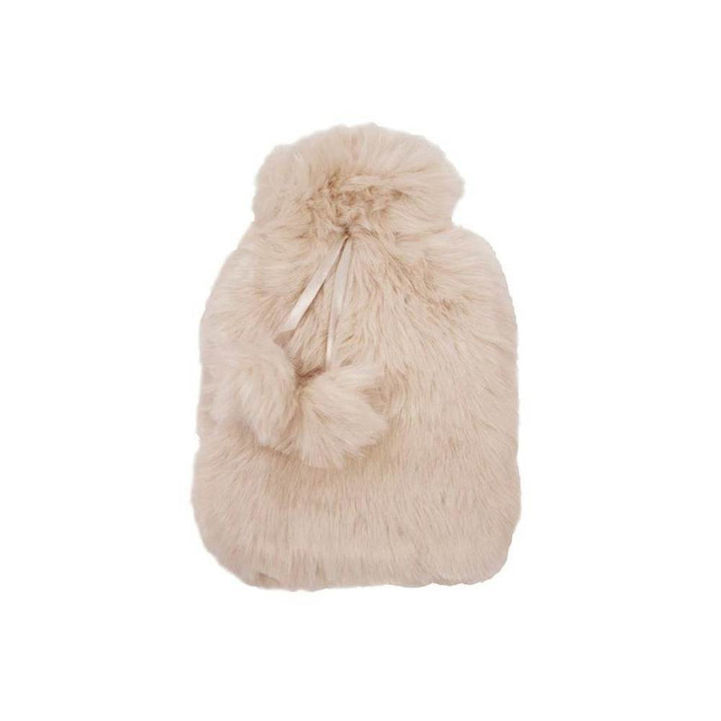 Bambury Luxury Faux Fur Rosewater Hot Water Bottle and Cover (6822485295148)
