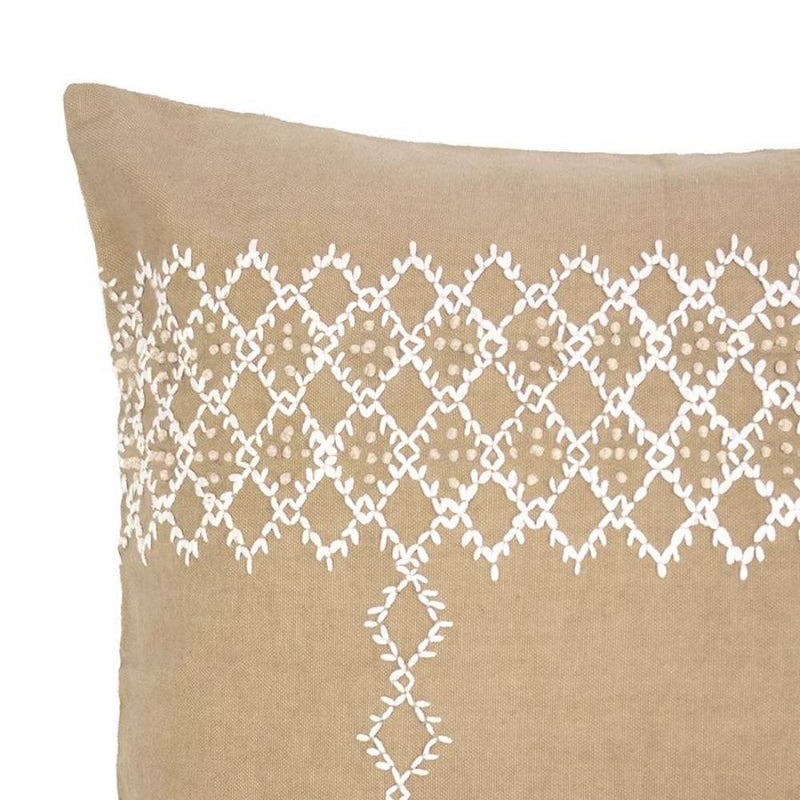 Bambury Marion Latte 45x45cm Cushion (6822515867692)