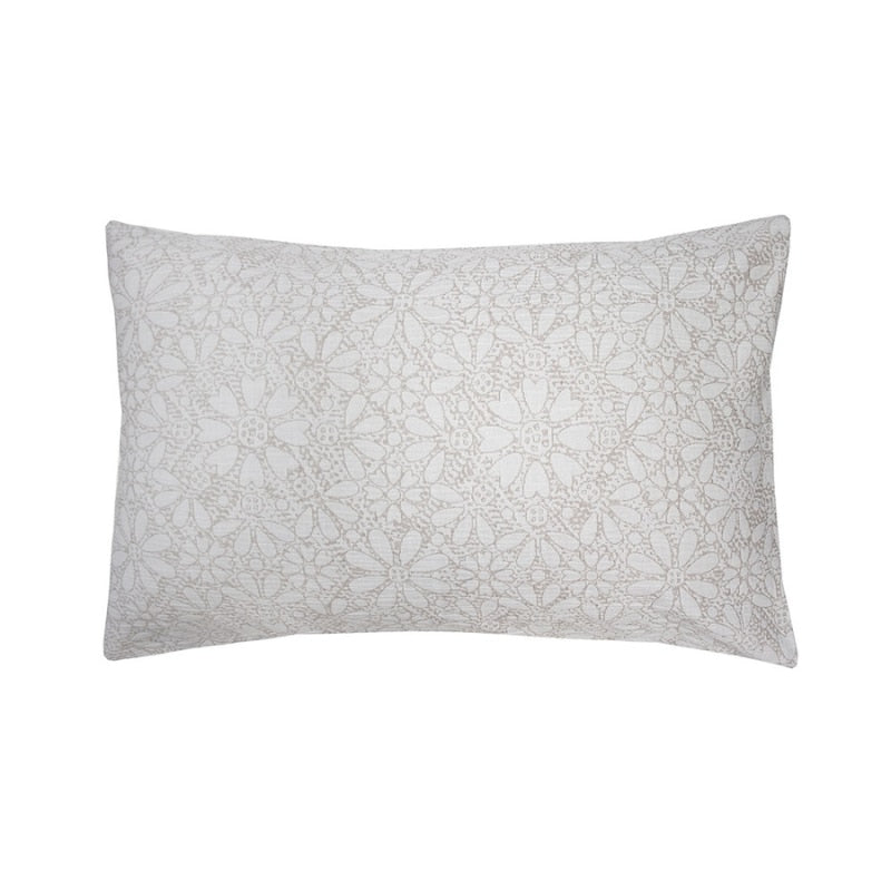 Bambury Nora Stone Quilt Cover Set