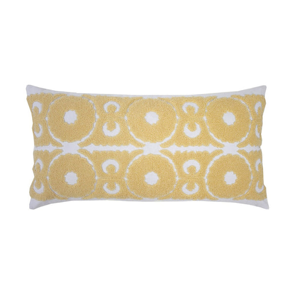 Bambury Philippa Custard 30x60cm Cushion (6934992486444)