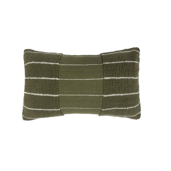 Bambury Queenie Olive 30x60cm Cushion