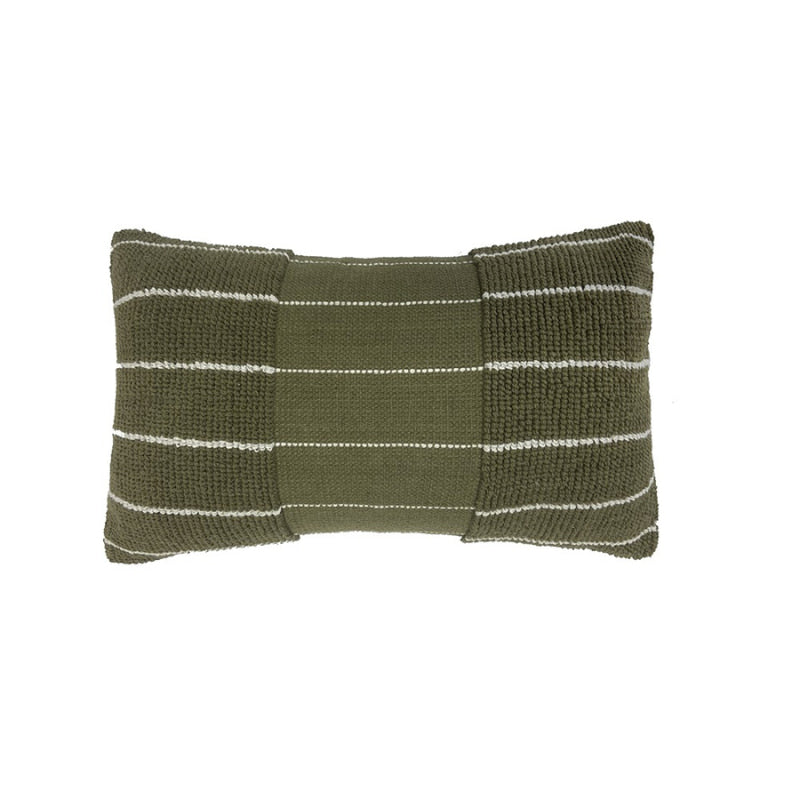 Bambury Queenie Olive 30x60cm Cushion