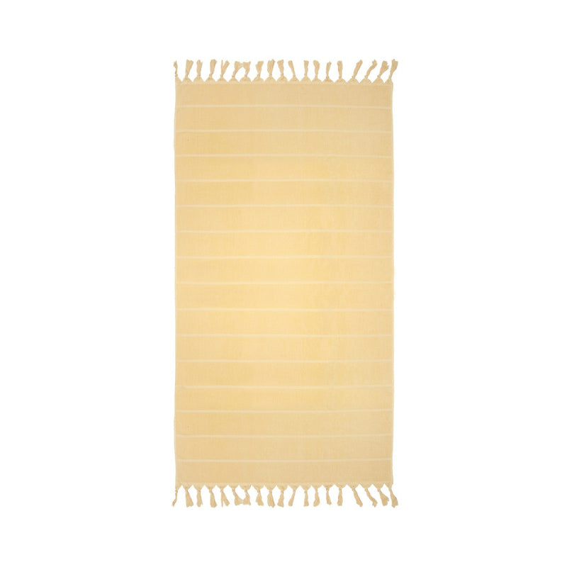 Bambury Santorini Custard Beach Towel (6925901004844)